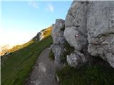 End of road on Pokljuka - Viševnik